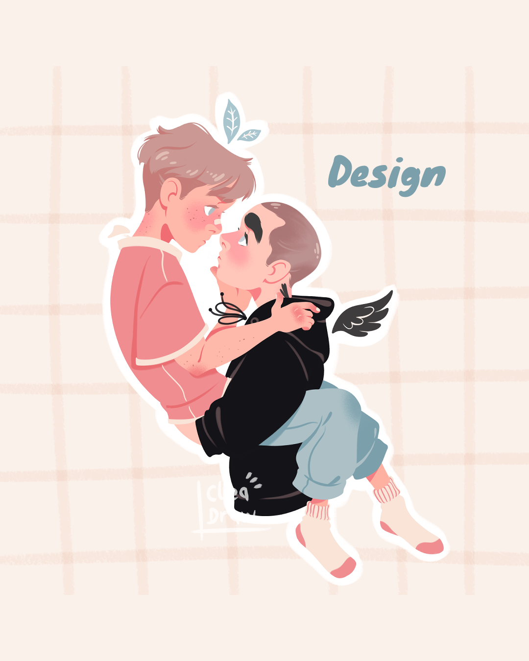 Pynch Kiss sticker